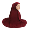 Ethnic Scarves Shawls Light Plate Solid Color Ethnic Accessories Malaysia Hijab Caps