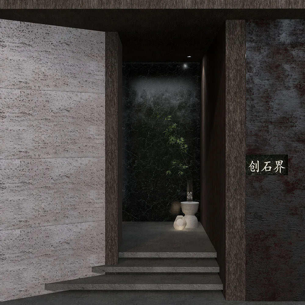 DingShang Modern Design Soft Stone Wall Panel Waterproof Moisture-Proof Flexible Clay Ink Painting MCX Wall Tile for Apartments