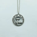 Magic Mysterious Moon Moon Mushroom Necklace Lady Pendant Gift