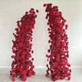 KL-HOA002 Wholesale Artificial Flower Arch for Wedding Arch Flower Backdrop Horn Flower Arch Arrangemnt Decoration