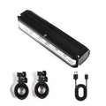 New Waterpoof 1400lm USB Rechargeable Power Bank 4000mah Aluminium Alloy Mountain Bike Night Riding Front Lamp LED Bicycle Light