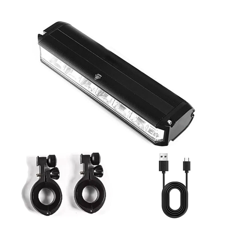 New Waterpoof 1400lm USB Rechargeable Power Bank 4000mah Aluminium Alloy Mountain Bike Night Riding Front Lamp LED Bicycle Light