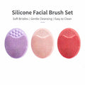 Food Grade Silicone Face Brush for Facial Pore Cleaning Exfoliation and Gentle Massage Skin Care Daily Use MegaBDM