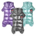 New Dog Clothes Winter Warm Four Leg Waterproof Dog Jacket Thick Cotton Pet Clothing Wholesale