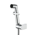 HONGDEC Chrome Bathroom Faucet Bidet Set New Design Adjustable Handheld Bidet Sprayer Chrome Surface