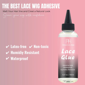 Private Label 150ml Waterproof Extreme Hold Hair Frontal Lace Wig Glue Hair System Adhesive Hair Extension Products