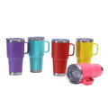 New 2024 Wholesale Thermos Personalized Tumbler Engravable Custom Tumbler Cup logo Sports Beer Tumbler with Handle Mug