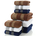 Pile Yarn Jacquard Gold Silver Design Face Bath Towel Sets