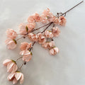 Multicolor-Dirty Pink Modern Style Artificial Flower Wedding Decoration Big Pineapple Leaf