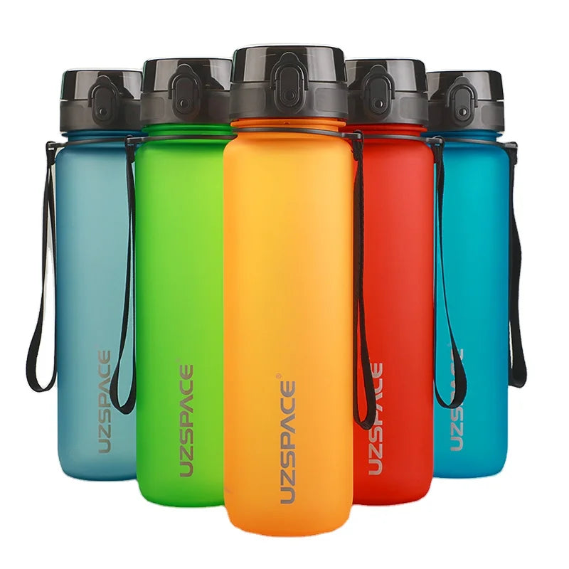 For 1L Tritan BPA-Free Frosted Eco-Friendly Sport Bottle Leak-Proof Lock Lid Applicable Unisex Outdoor Fitness Gym Direct