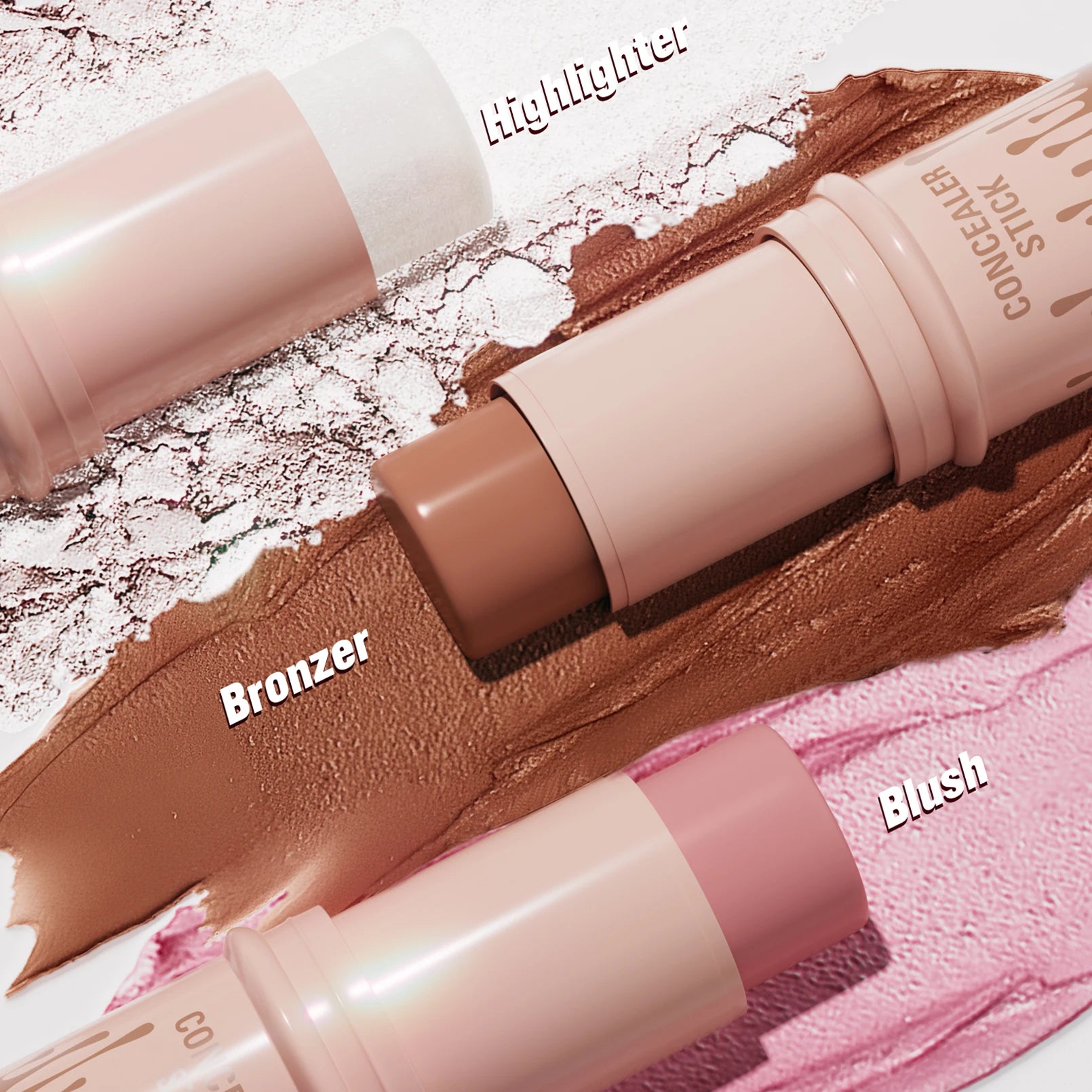 High Quality High Concealer Waterproof Matte Finish Face Eyes N.6G High Coverage Long Lasting Mineral Bronzer Highlighters Blush