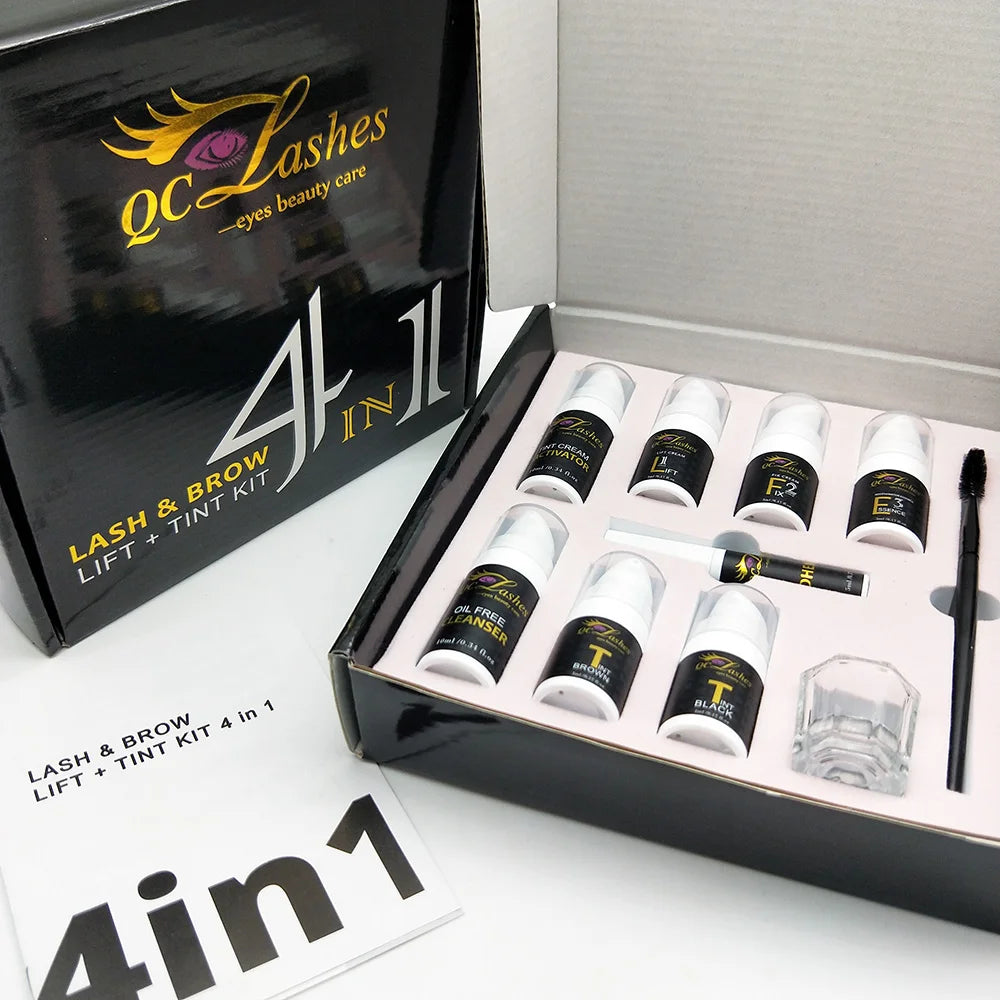 Professional Brow Lifting Set  Lashlift Lotion Private Label Eyelash and Brow Lift Tint Kit Eyelash Perming Kit with Lash Lift