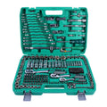 Set of 216pcs Cr-V Socket Ratchet Wrench Combination Tool Kits Professional Repair Tools for Cars Motorcycles and Bicycles