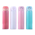 FX Factory Custom Logo Free 500ml Thermos Bouncing Cup One-click Flip Cover Insulated Water Bottle Vacuum Flask with Bounce Lid