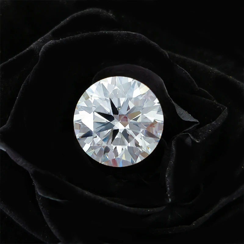 Starsgem Wholesale 1.5ct 2ct Round Shape HPHT CVD Lab Grown Diamond with Good Price