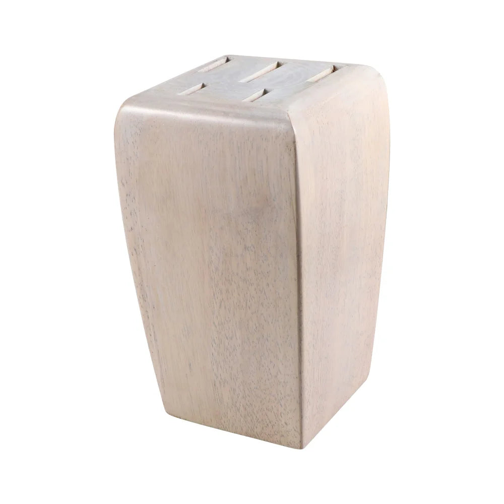 Unique Square Shape Knife Holder for 5 Pieces Knife Set Storage Novelty Kitchen Knife Block