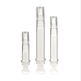 5ml 10ml 20ml Ultrasonic Knife Vacuum Eye Cream Tube Plastic Cosmetic Syringe Bottle Applicator
