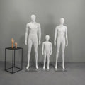 Fiberglass Family Full Body Mannequin for Sport