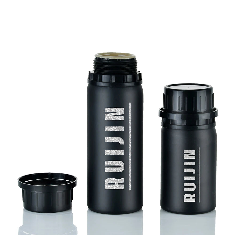 Empty Essential Oil 50ml 100ml 250ml 500ml Matte Black Aluminum Fragrance Oil Bottles with Tamper Proof Cap