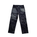 AeeDenim Jeans for Men Regular All Over Laser Print No Wash Raw Denim Custom Face Pattern Tapered Men's Jeans
