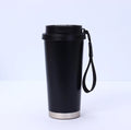 Portable Outdoor 550ml Stainless Steel Insulated Bottle Bell Cup Simple Gift Tumbler Handheld Cup Straw Coffee Cup