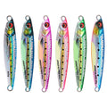 Jigging Pro Slow Fall 40g 60g 80g Saltwater Jigging Lure Glow Metal Bait Fishing Lure Slow Pitch Jigs