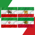 BOLISI Wholesale 3X5FT Polyester Flag of Iran lion Design Waterproof 150x 90cm Printed Iran Flag