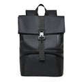 Canvas 19l Casual Daypack Blue Outdoor Polyester Men Laptop School Hiking Travel Small Waterproof Roll Top Backpack
