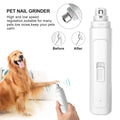 Rechargeable Pet Nail Grinder Trimmer MGsx Dog Nail Polisher Electric Pet Nail Grinder