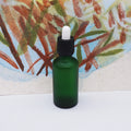 Green Frsoted Cosmetic 30ml Luxury Serum Bottle with Pump