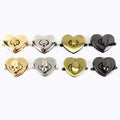 Deepeel E6-6 Handbag Hardware Accessories Bag Heart Shape Locks Purse Turn Twist Lock