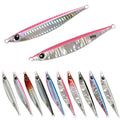 Japanese Quality 10g-600g Slow Fall Pitch Fishing Lead Jig Lure Slow Jigging Lure