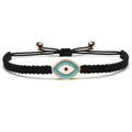 Hot-Sale Adjustable Kabbalah String Amulet Charm Bracelets Adjustable Friendship Souple Devil Eye Bracelet Set