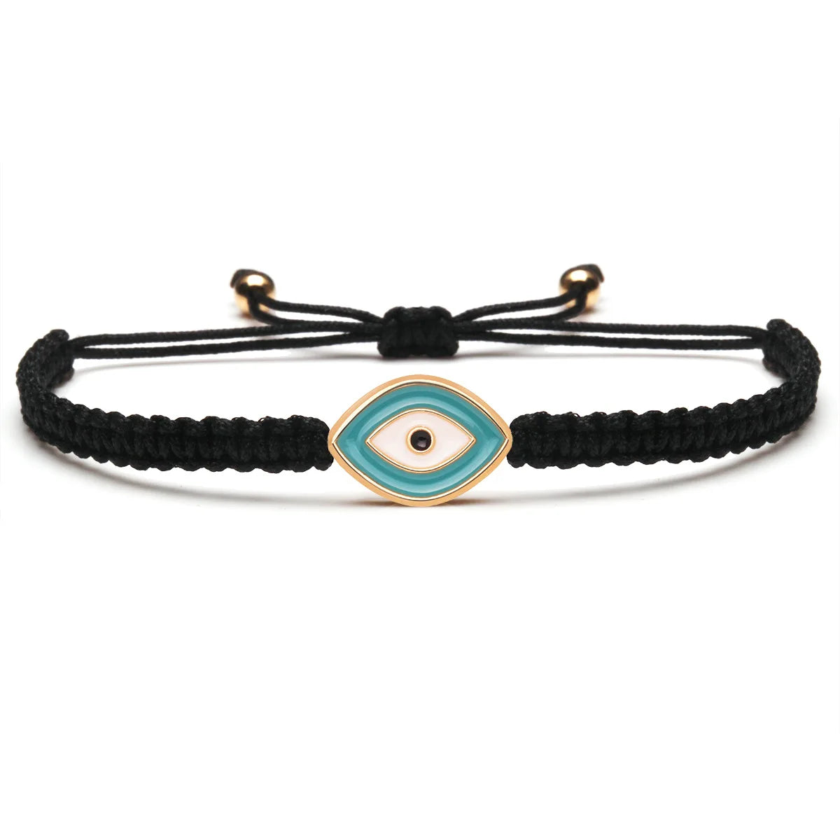 Hot-Sale Adjustable Kabbalah String Amulet Charm Bracelets Adjustable Friendship Souple Devil Eye Bracelet Set