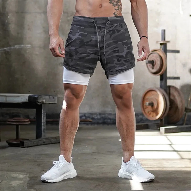 Wholesale Mens Quick Dry Gym Shorts Running Plain Sweat Shorts Workout Fitness Sweatpants Slim Training Outdoor Sports Shorts