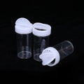50g PS Plastic Flip Top Cap Jar Glitter Loose Powder Bottle Container
