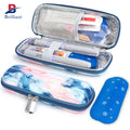 Brilliant Manufacturer Custom Durable Dustproof EVA Insulin Pen Travel Cooler Case with Zipper Closure for Diabetes Management