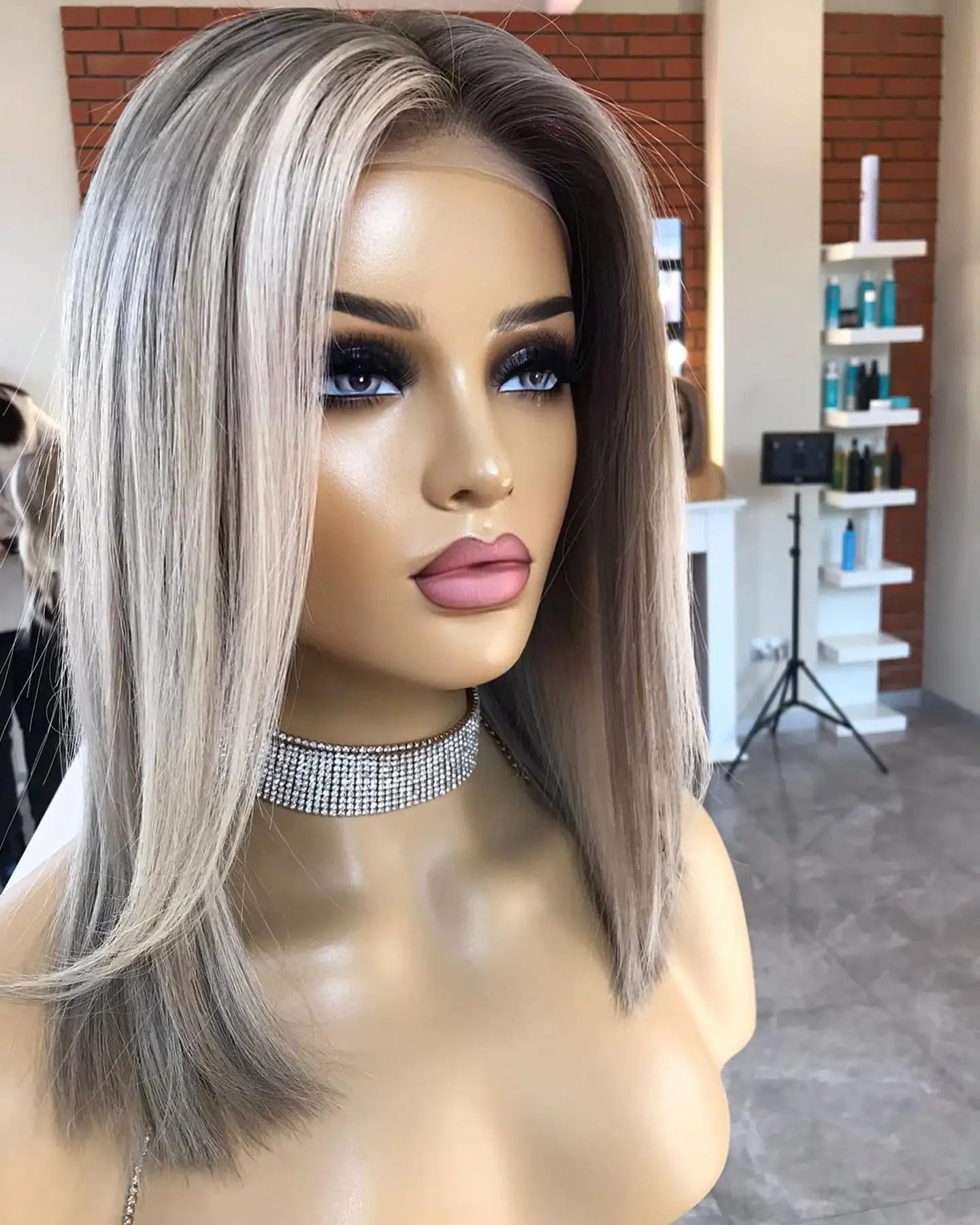 Cheap Pixie Cut Short Human Hair Wigs For Black and White Women With Highlights Blonde Bob Cuticle Aligned European Hair Wig