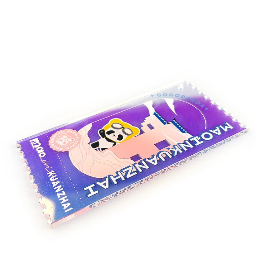 Wholesale of New Materials China Factory Transparent Colored Cartoon Style Acrylic Card Plastic Material MegaBDM