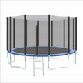 A 6-16-foot Circular Outdoor Garden Trampoline Safety Net Suitable for Both Men and Women in Fitness and Amusement Parks