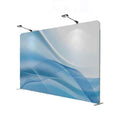 Straight Wall Tension Fabric Cover Aluminum Pipe Display Banner Stand Dye Sublimation Printing Customized Color for Trade Show
