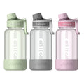 Student Large-Capacity Plastic Water Bottles with Leak-Proof Tight-Fitting Lids for Car Camping Travel and Hiking