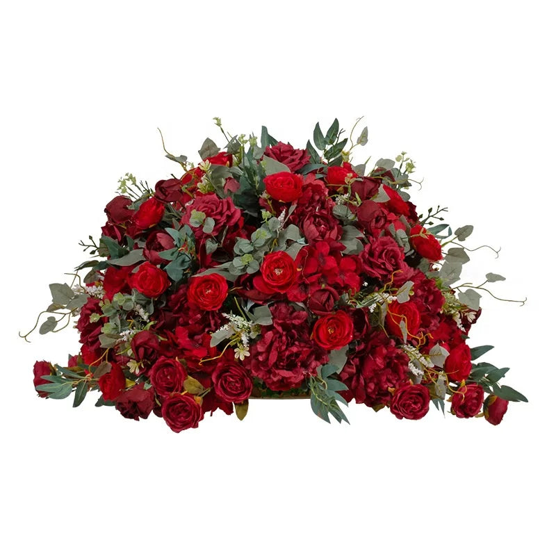 Wholesale 60cm 70cm 80cm Silk Artificial Flower Ball Centerpieces for Table Aisle Decoration