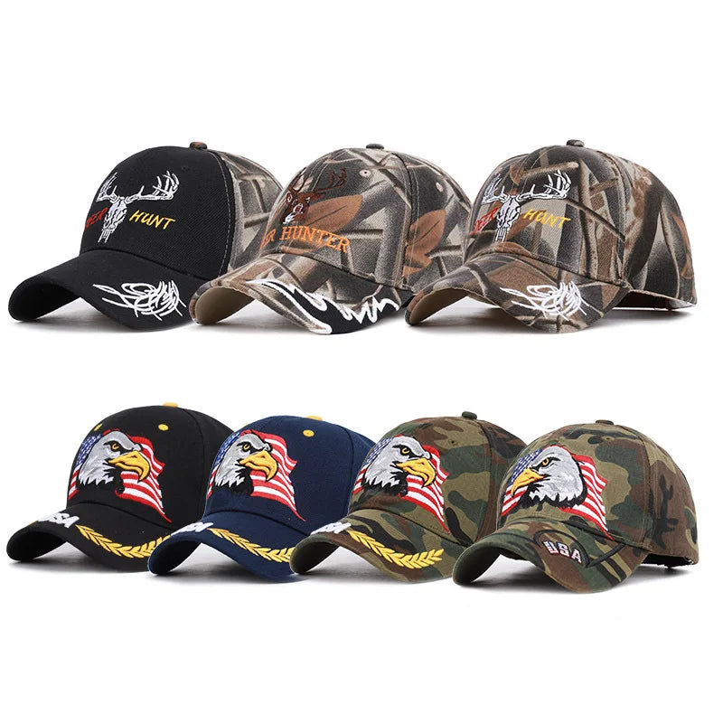 Wholesale Mens Texas Flag Tourist Ranger Safari Tactical Snapback Baseball Caps for Outdoor Fishing Camping