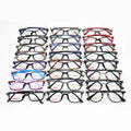 Wholesale Promotional Factory Price Cheap Glasses Mens TR90 Eyeglasses Frames Spectacle Small Squared Optical Frames 2025