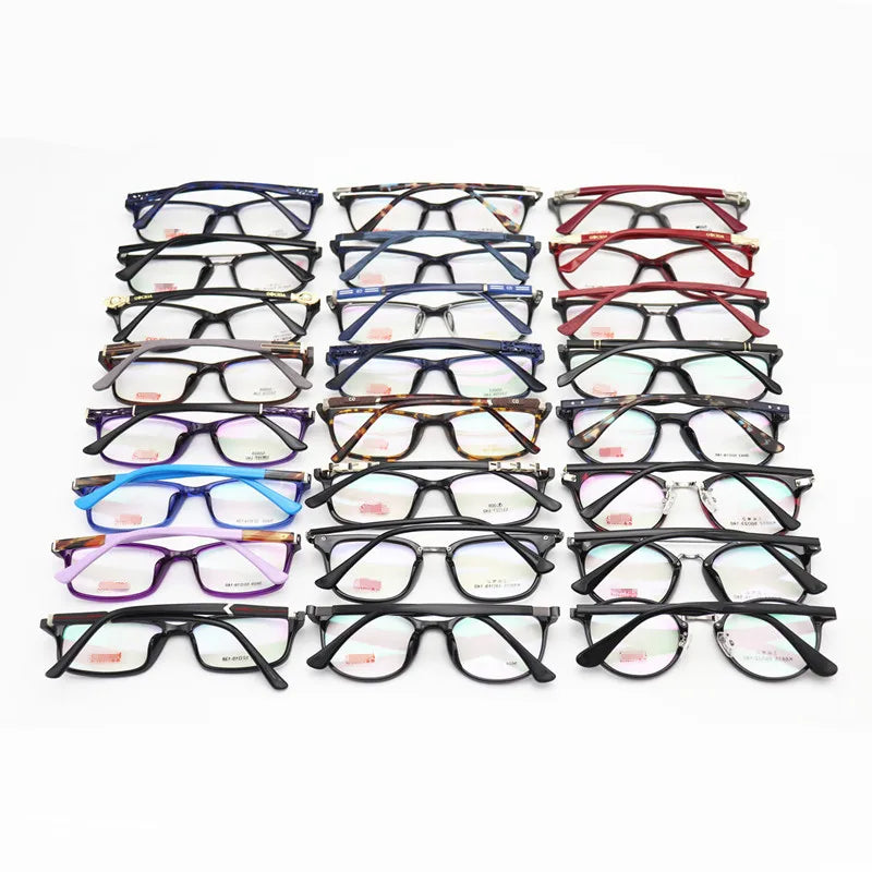 Wholesale Promotional Factory Price Cheap Glasses Mens TR90 Eyeglasses Frames Spectacle Small Squared Optical Frames 2025