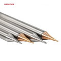 CHENGZHEN HRC55 2-Flute Micro Milling Cutter - High Speed Precision AlTiN Tungsten Carbide - 3C/Watch Micro CNC Tool RoHS