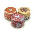 Thailand Candle Containers with Lids Luxury Round  Scented Candle Jar Metal Candle Metal Containers