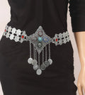 Malaysia Indonesia Belt Flower Geometry Waist Chain Belly Dance Cross Border Ancient Style Hanfu Ethnic Style