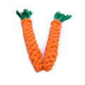 Cotton Rope Bite Pet Dog Chew Toy Pet Training Carrot Chewing Toys